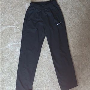 Nike Nylon Athletic Sweatpants (with zipper)
